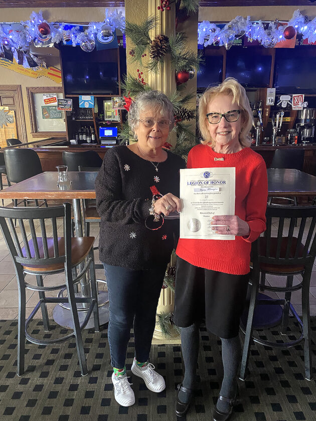 Weirton Kiwanis Club honors four members for their longtime service